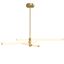 Modern Axis Ceiling Lamp Gold thumbnail 3