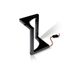 Table Lamp Grok Escher Small ALcquered Black G9 thumbnail 1