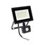 NOCTIS LUX 3 FLOODLIGHT 30W CW 230V IP44 150x190x53mm BLACK with PIR sensor thumbnail 9