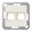 Centre plate for MJ f. 2 sockets A1569-2PAND thumbnail 1