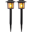 Solar Bollard 2 Pack Flame Mini thumbnail 1