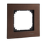 Wood frame, 1-gang, Walnut, M-Elegance thumbnail 4