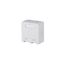 Keystone wall outlet surface mounted 2 port unequipped pure white thumbnail 1