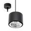 CHLOE AR111 SURFACE MOUNTED GU10 250V IP20 120x85mm BLACK round fixed round  base1,5m cable thumbnail 4