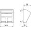 DTS-2A SWGR1 Data technology support f. 2 connection modules type A 45x45mm thumbnail 2