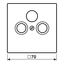 Centre plate TV-SAT LS990SATLG thumbnail 3