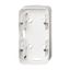 1702-214 Mounting Box 2 gang alpine white - Reflex SI thumbnail 2