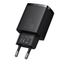 Wall Quick Charger 20W USB + USB-C QC3.0 PD3.0, Black thumbnail 6