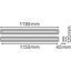 LINEAR IndiviLED® DIRECT/INDIRECT EMERGENCY GEN 1 1200 42 W 4000 K EM thumbnail 3