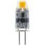 LED G4 COB T10x31 12V 80Lm 1.1W 822 330° AC/DC Clear Dim thumbnail 2