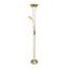 Lampa LED Floor Lamp 18W+5W 3000K Antique Brass thumbnail 1