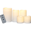 LED Pillar Candle Paul set of 5 thumbnail 2