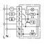 Room controller, 5-30C, AC 230V, 1 changeover contact, 10/5A, TA approx.5K, switch T/N/A, lamp heat thumbnail 3