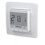 Flush-mounted thermostat as room controller, AC 230V, 1NO contact, 10 A, white backlighting thumbnail 2