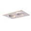 Helium Double Recessed Light 2xGU10 Black thumbnail 5