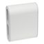 MOP STD SCH 2P+E 16A 2 FRONT OUTLETS WHITE/GREY thumbnail 2