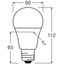 LED CLASSIC A DIM P 10.5W 827 Frosted E27 thumbnail 6