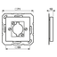 Centre plate A568-1BFSW thumbnail 3