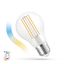 LED A60 5W COG 230V CCT+DIM CLEAR Wi-Fi Spectrum SMART thumbnail 1