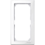 M-Smart frame, 2-gang without central bridge piece, polar white, glossy thumbnail 4