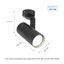 MADARA MINI II GU10 surface mounted black thumbnail 1