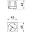 STD-D3 SRO1 Socket 33°, single protective contact 250V, 10/16A thumbnail 2