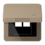 Hinged lid LAN with centre plate CD590KLLANGB thumbnail 1