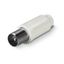 COAXIAL CABLE PLUG 9,5 MM WHITE thumbnail 5