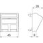 DTS-2C RW1 Data technology support f. 2 connection modules type C 45x45mm thumbnail 2