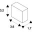 EUTRAC end cap for 3-phase track, black thumbnail 2