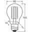 LED Retrofit CLASSIC A DIM 7.5W 827 Clear E27 thumbnail 29