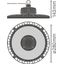 HIGH BAY GEN 3 93 W 6500 K 70DEG IP65 thumbnail 11