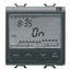 ELETRONIC DAILY/WEEKLY TIMER, 1-CHANNEL - 230V ac 50/60Hz - 2 MODULES - SATIN BLACK - CHORUSMART thumbnail 2