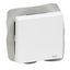 Rocker IP44, active white, glossy, System M thumbnail 1