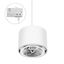 CHLOE AR111 SURFACE MOUNTED GU10 250V IP20 120x85mm WHITE round fixed TRACK thumbnail 6