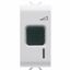 ELECTRONIC REGULATOR – PUSH-BUTTON - 230V ac 50/60Hz - RESISTIVE 60- 500W / INDUCTIVE 60-500VA - 1 MODULE - GLOSSY WHITE – CHORUSMART thumbnail 2