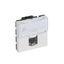 RJ45 socket Mosaic category 5e UTP 2 modules white thumbnail 2