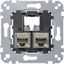 2xRJ45 data socket, Cat 5 STP thumbnail 2