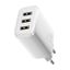 Wall Charger 17W 3xUSB 3.4A, White thumbnail 1