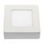 ALGINE  ECO LED SQUARE  230V 6W IP20  CW CEILING PANEL white frame SURFACE thumbnail 7