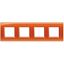 LL - cover plate 2x4P 71mm deep orange thumbnail 1