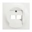 1803-02-774 CoverPlates (partly incl. Insert) carat® studio white matt thumbnail 2