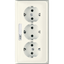 3 gang Schuko socket CD523NA thumbnail 1