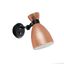 RETRO COPPER WALL LAMP 1 X E14 20W thumbnail 1