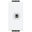 Jack 3.5 audio socket 1 module LivingLight white thumbnail 1