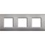 LL - COVER PLATE 2X3P 71MM NICKEL MAT thumbnail 2