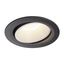 NUMINOS® MOVE DL XL, Indoor LED recessed ceiling light black/white 4000K 55° rotating and pivoting thumbnail 1