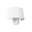 HOTEL WHITE WALL LAMP 1 X E27 60W thumbnail 1