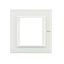 AXOLUTE - COVER PLATE 3+3P WHITE GLASS thumbnail 1