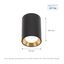 CHLOE MINI P20 round, body black, ring gold, edge black thumbnail 2